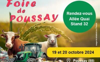 France Aliplus présent à la foire de Poussay (88)