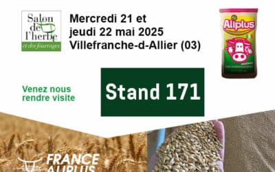 Aliplus au Salon de l’Herbe 2025 : un concours original, des échanges passionnants et une dégustation à ne pas manquer !