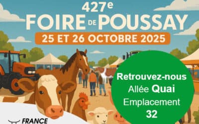 France Aliplus à la Foire de Poussay 2025 (25-26 oct).