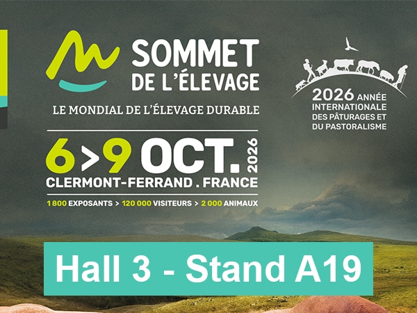 France Aliplus au Sommet de l'Élevage 2026 — Cournon d'Auvergne (63) | Nutrition ruminants