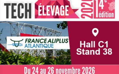 France Aliplus à Tech’Élevage 2026 — La Roche-sur-Yon (85) | Innovation nutrition ruminants